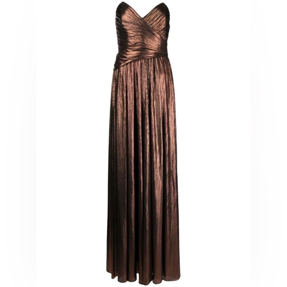 Retrofete Waldorf Bronze Full Length Gown - Picture 3 of 3